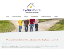 Tablet Screenshot of lydias-place.com